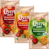 Lay's Lays Set Oven Baked Crackers 3x 80g
