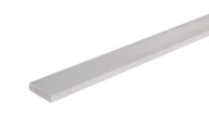 Hliníková plochá lišta 6060 T6 PA38 rezaná na rozmer 20x12mm | 10 cm