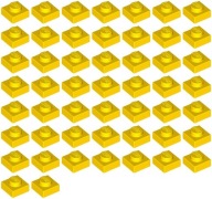 LEGO PLATE 3024 1x1 žltá NOVINKA (10g) 51 ks.