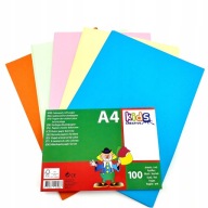FAREBNÝ PAPIER A4 80gsm PRE DETI 100 listov
