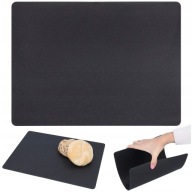 KRAJNÁ DOSKA flexibilná kuchynská podložka čierna 33x24 cm plast