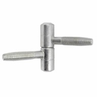 Záves skrutkovací čap 14x50mm Oceľ strieborná
