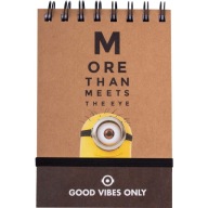 KOŁONOTES SCHOOL NOTEBOOK A6/96k MINIONS CHECK