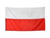 FAN FLAG Národná bielo-červená 110 x 68 cm