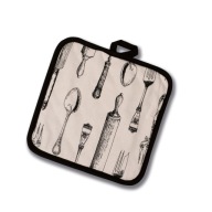 Ochranná bavlnená podložka KUCHYŇA PAW HOLDER HOLDER s potlačou Tadar
