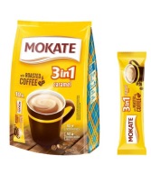 Mokate Karamel 3v1 kávový nápoj 10 ks.