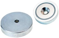 Magnet plochý, neodýmový s otvorom 16x4,5mm FORMÁT