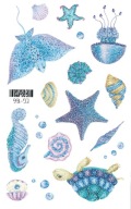 Umývateľné tetovanie pre deti GLITTER FISH EG166