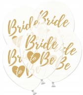 Bride to Be balóny BAKALÁRSKA PARTY 30 cm 5 ks.