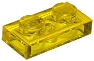 Lego New Trans-Yellow Plate 1 x 2 3023