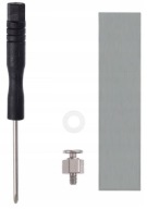 Skrutka pre M.2 SSD disk, vzdialenosť 2,5mm + Thermopad + skrutkovač