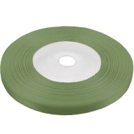Stuhy khaki saténová stuha 6mm 32mb