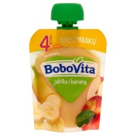 Jablkové a banánové pyré po 4. mesiaci BoboVita 80g
