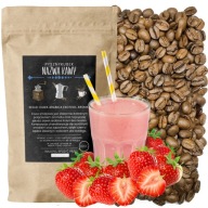 Ochutená káva JAHODOVÝ SHAKE 100G Arabica mňam