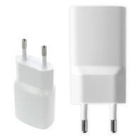 Napájací adaptér nabíjačka EU zástrčka USB-A biela