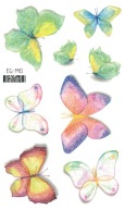 Umývateľné tetovanie pre deti GLITTER BUTTERFLIES EG140
