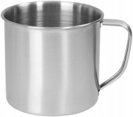 Nerezový turistický vojenský hrnček Mil-Tec 500 ml