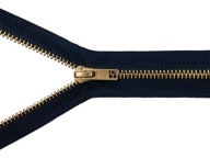 Kovový zips 18 cm Námornícka modrá #5