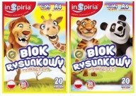 BLOK NA KRESLENIE INSPIRIA A4 20K 90G 7758