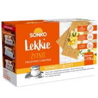 Sonko Svetlý ražný knäckebrot, 170g