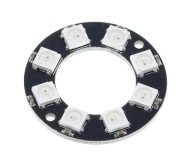735 Ring 8 WS2812B 5050 RGB LED diódy