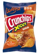 Crunchips X-Cut Kebab s cibuľou 140g