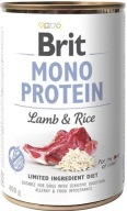 Brit Mono Protein Lamb & Rice mokré krmivo 400g