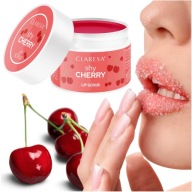 Claresa Vyhladzujúci cukrový peeling na pery šťavnaté pery SHY CHERRY 15g SEOL