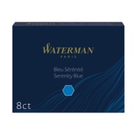 Modré atramentové kazety Waterman Standard X8