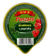 Hydinová paštéta s paprikou MK 130g