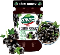 NÍZKOSLADKÝ DŽEM Z ČIERNYCH RÍBEZLÍ 280G ŁOWICZ