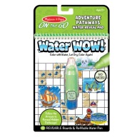 Vodné maľovanky Water Wow dobrodružstvo Melissa Doug Kreatívne omaľovánky