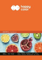 Akrylový blok Art., A5, 10 listov, 360g, Happy Color