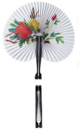 PAPIEROVÝ VENTILÁTOR, MOTÍV ĎALEKÝ VÝCHOD, SKLÁDANÝ
