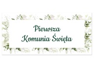 Veľký plagát na prijímanie 70x33cm Prvé sväté prijímanie