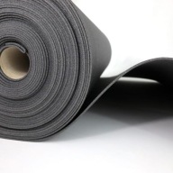 KOŽENÁ PENA 5 mm ŠEDÁ HRUBA ELASTICKÁ HUBKA NA ČALÚNENIE