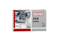 Spony NOVUS 24/8 DIN SUPER 1000ks, dĺžka nohy 8mm
