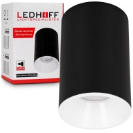 Prisadené stropné svietidlo HALOGEN GU10 Čierna biela LED BODOVÁ LAMPA