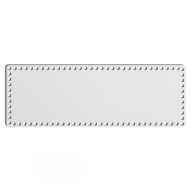 biely základný košík dno 19x55cm HDF obdĺžnik