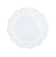 Prelamované papierové obrúsky na ozdobné torty, okrúhle torty, 20 cm, 100 ks