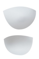 PENOVÉ VLOŽKY DO POHÁROV 8666 White XL C85