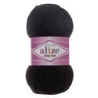 Alize Cotton Gold 60 čierna