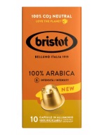 Nespresso kapsuly BRISTOT 100% ARABICA 10 ks.