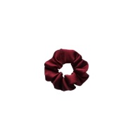 Bordová Mini-Mini hodvábna gumička - Milousio