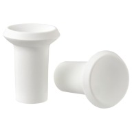IKEA GUBBARP Nábytková kľučka 21mm 2ks biela