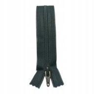 YKK plastový zips 18cm na nohavice ŠEDÁ 579