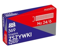 Zošívačky 24/6 - zošívačky do 20 listov - 1000 ks.