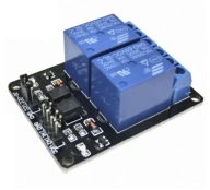 2-kanálový 5V AVR reléový modul Arduino Raspberry ARM 10A