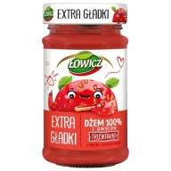 ŁOWICZ 100% ovocný džem Strawberry Extra Smooth 225
