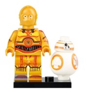 SW bloky figúrka C3PO + Droid